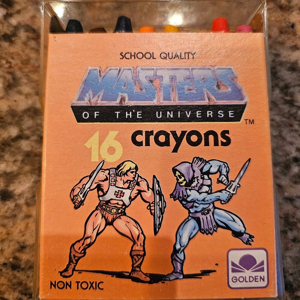Masters of the Universe Golden Crayons